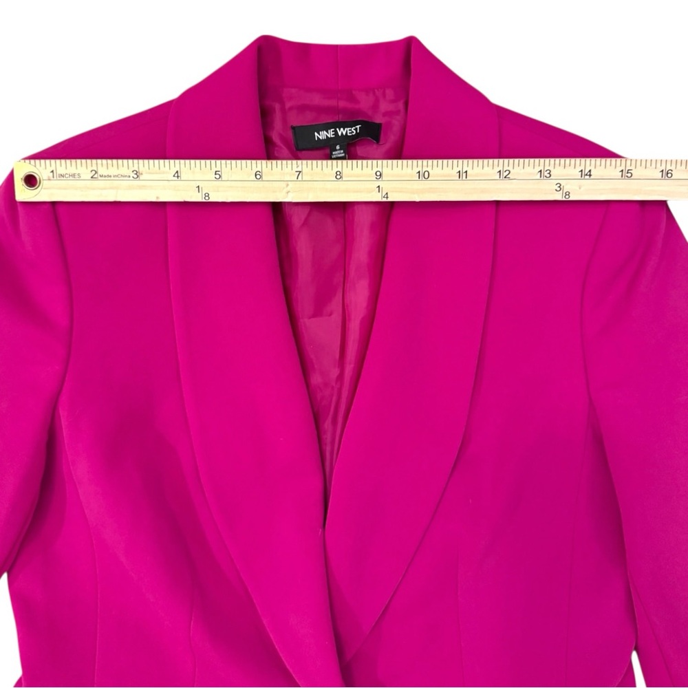 Nine West One-Button Blazer – Women’s Size 6 – Pink - Picture 9 of 10